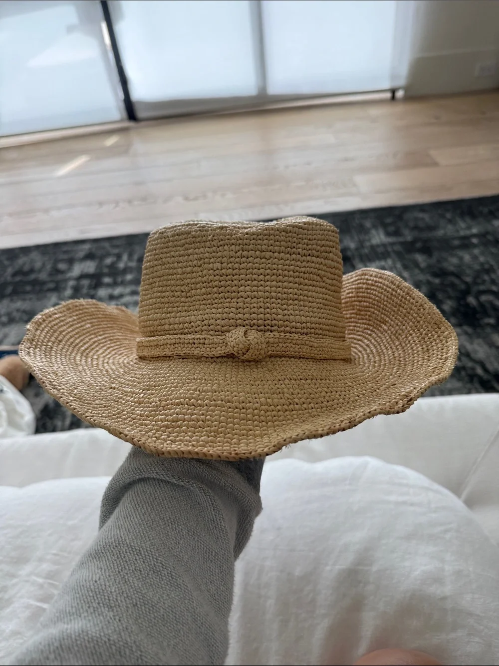 Janessa Leone Woven Straw Cowboy Hat
